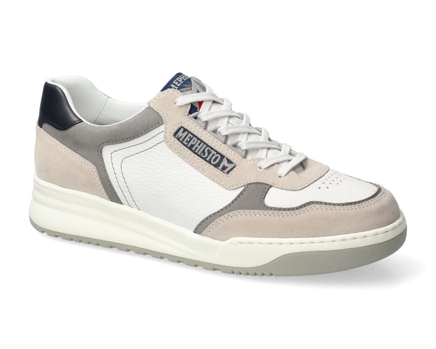 lacets homme modèle Norwin Blanc casse - Mephisto